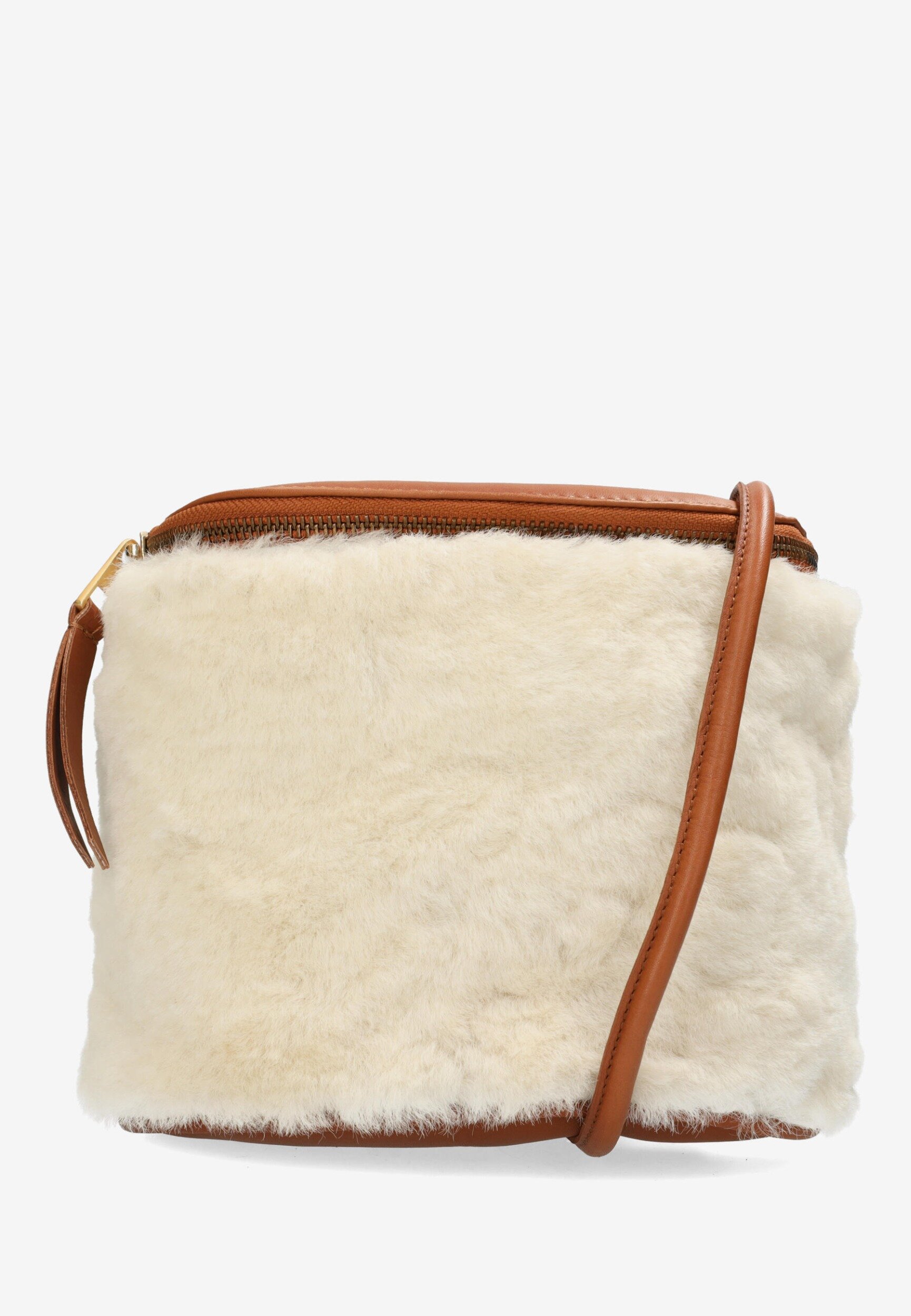 Crossbody Tasche Marianneke Furry Off White von Fred de la bretoniere