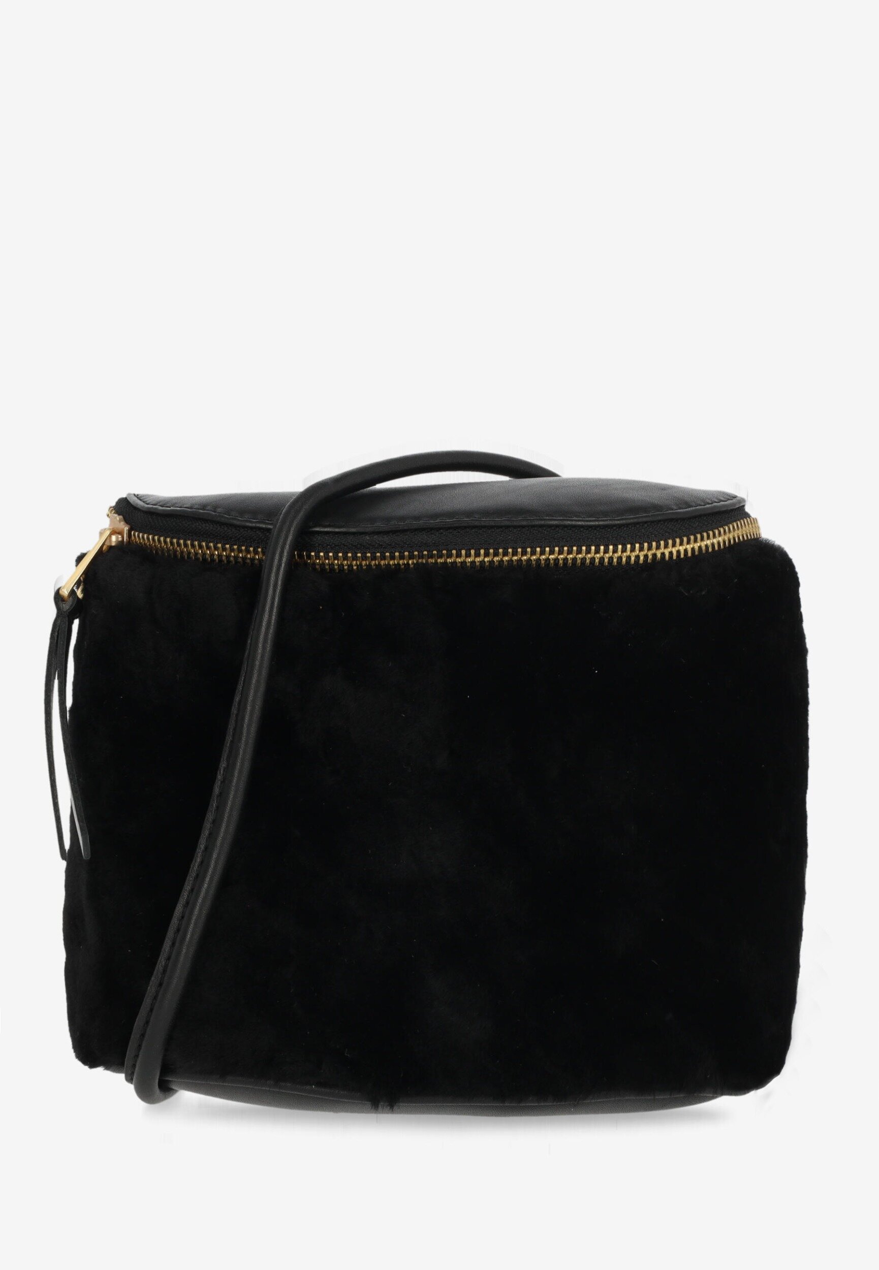 Crossbody Bag Marianneke Furry Schwarz von Fred de la bretoniere