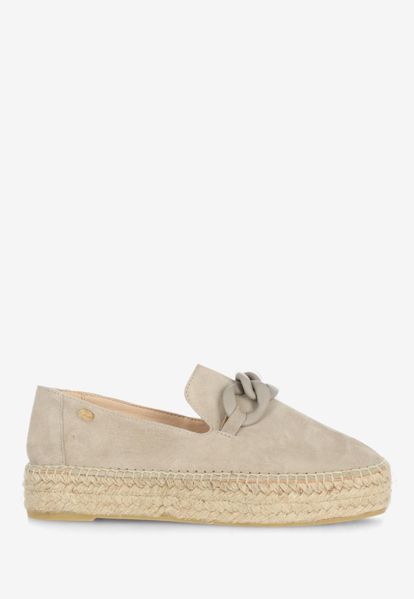 Espadrille June Li taupe von Fred de la bretoniere