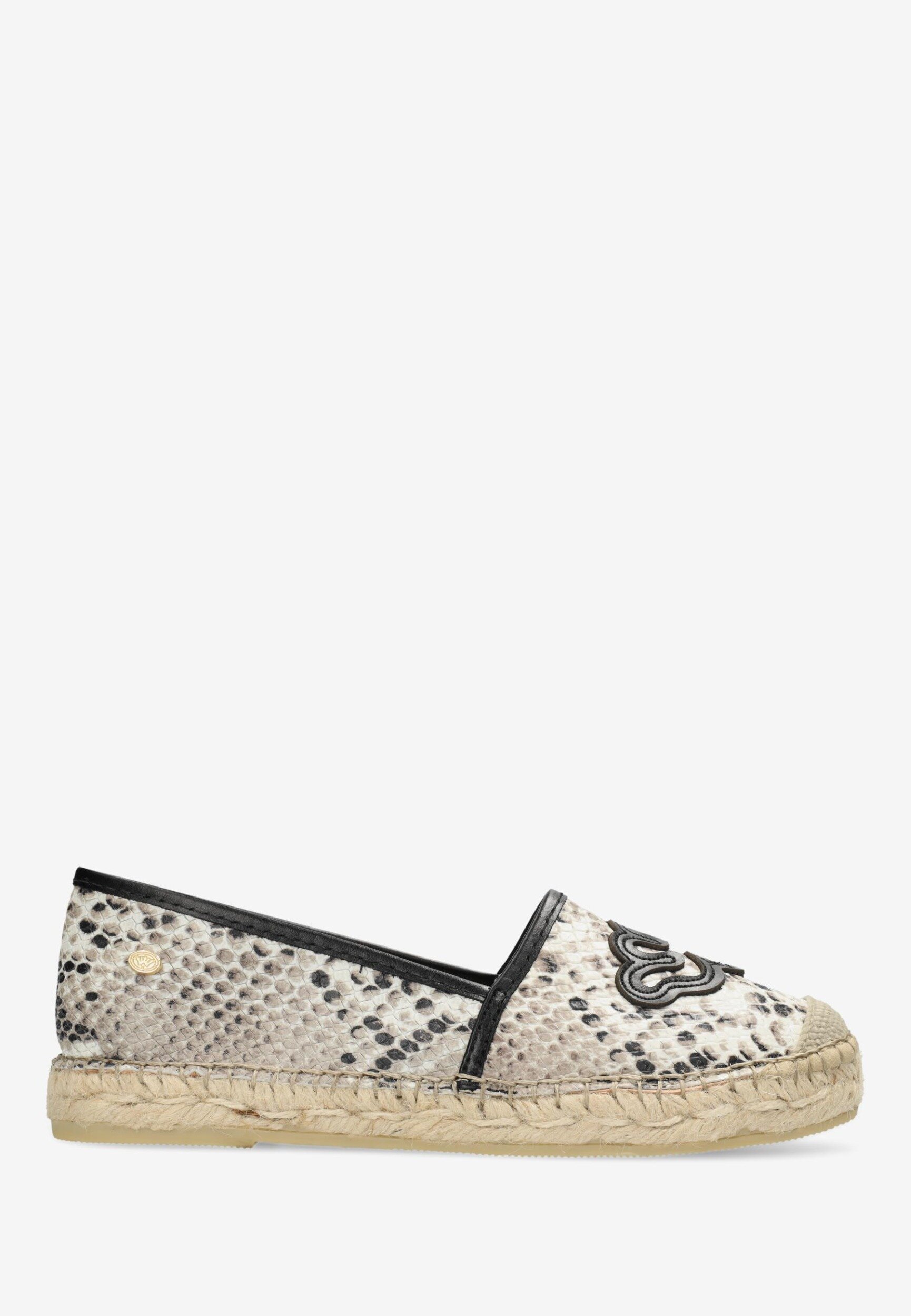 Espadrille Mili Lily Schwarz/Weiß Espadrille Mili Lily Schwarz/Weiß von Fred de la bretoniere