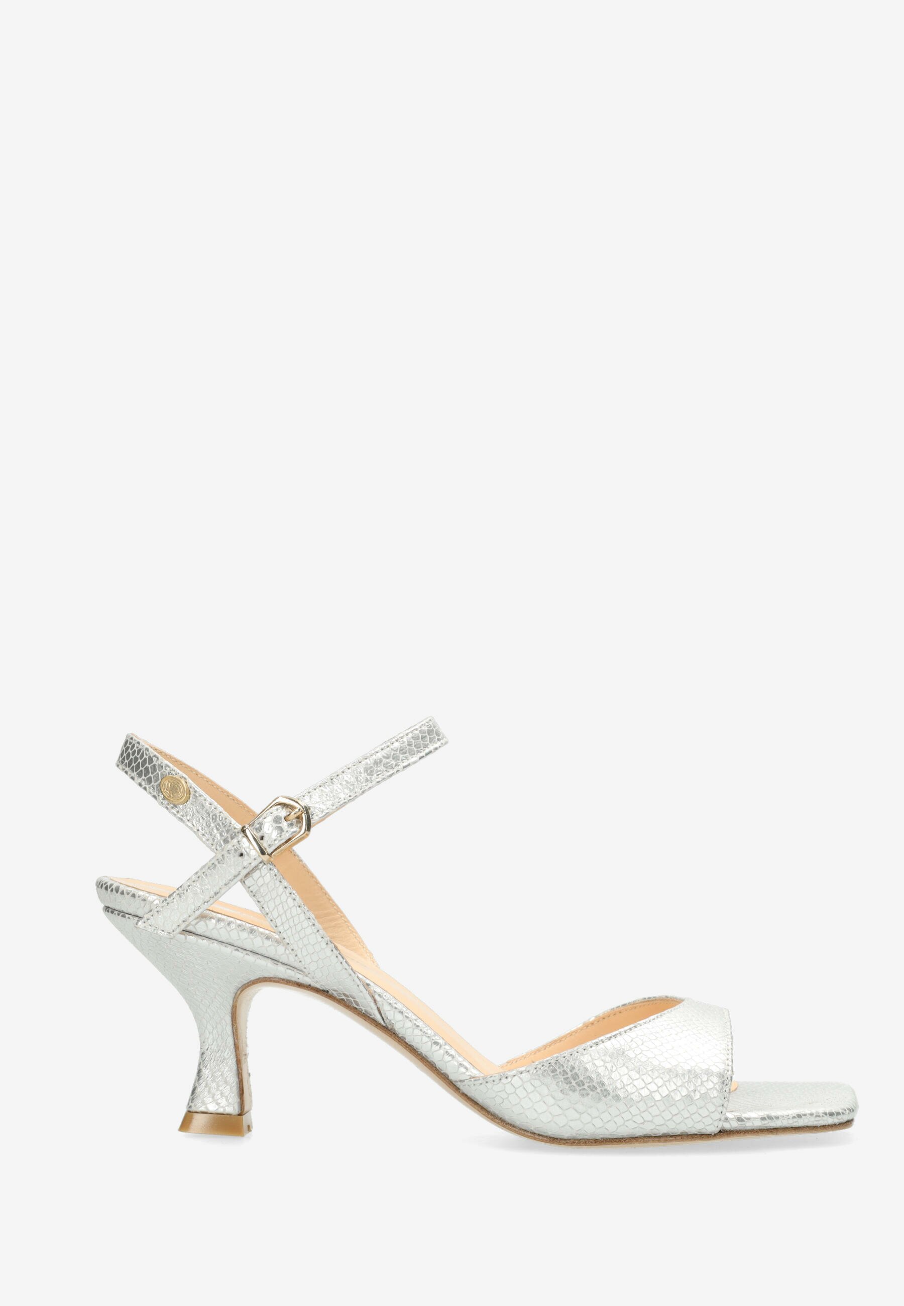 Heeled Sandal Iza Dena Silver von Fred de la bretoniere