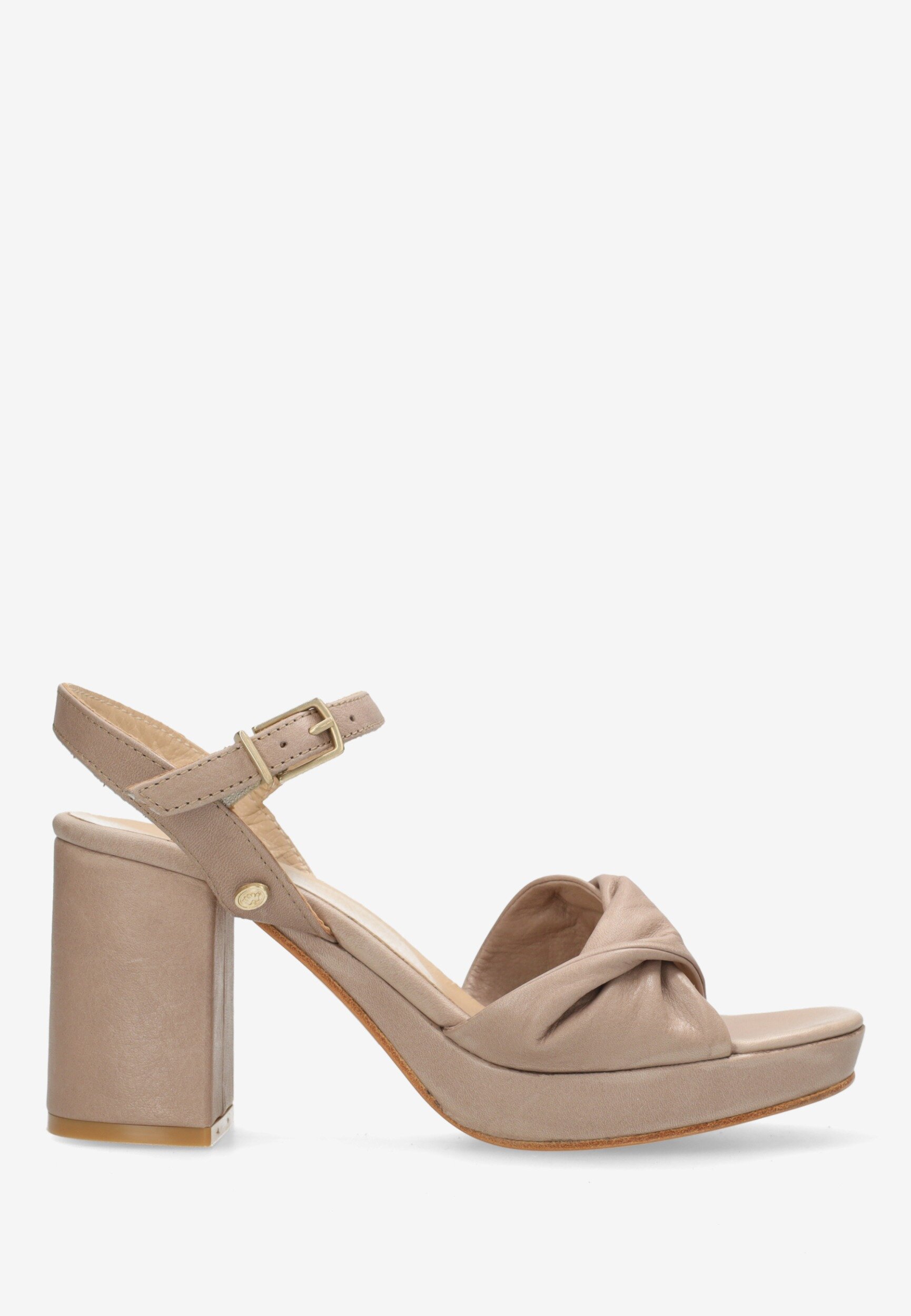 Sandale mit Absatz Upp Taupe von Fred de la bretoniere