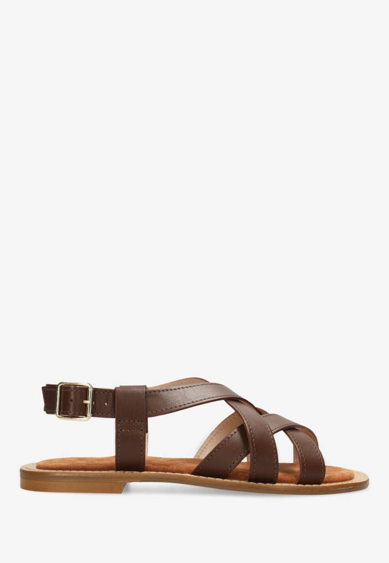 Sandale Nikkie Dunkelbraun von Fred de la bretoniere