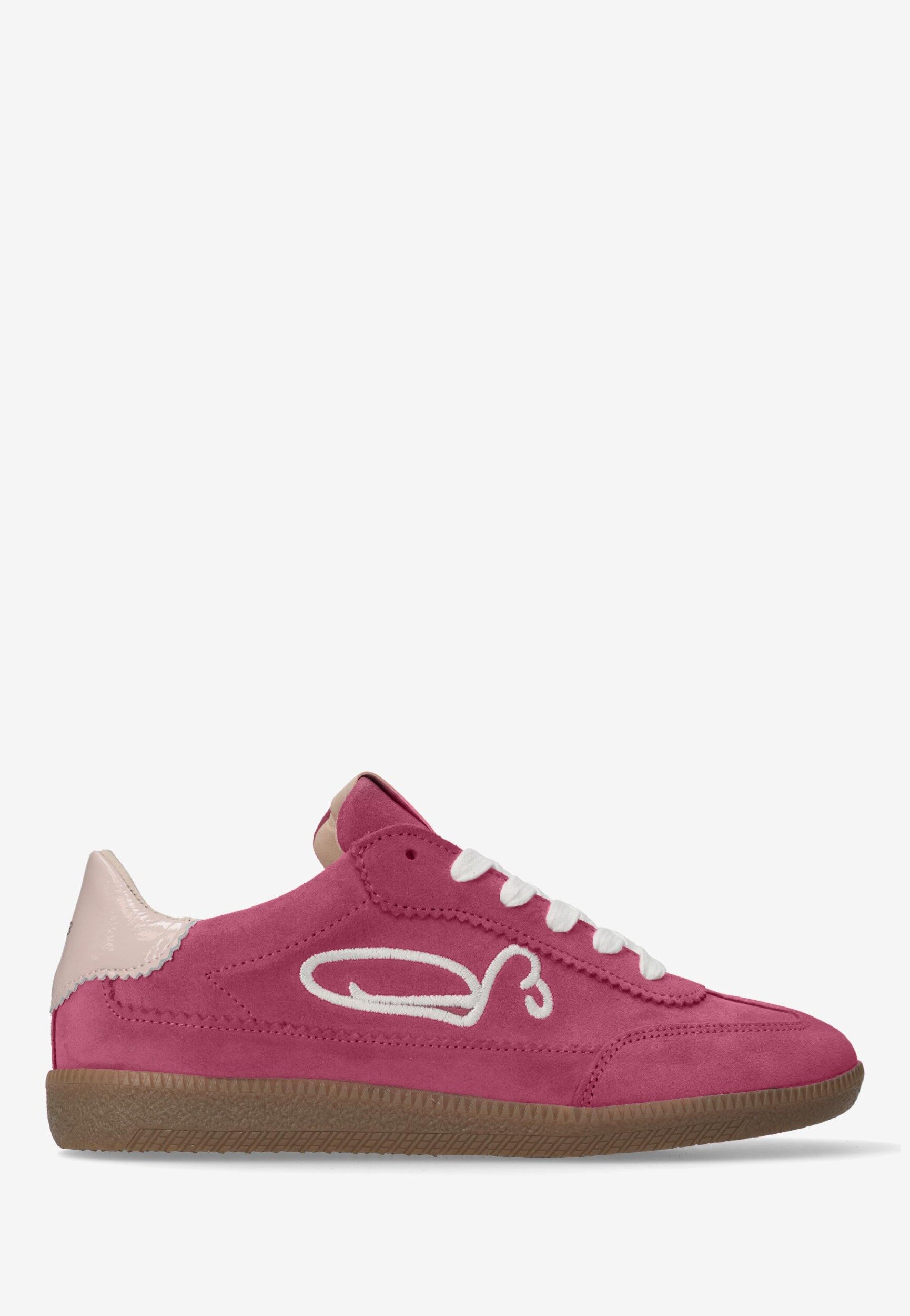Sneaker Pearl Sign Raspberry Red von Fred de la bretoniere