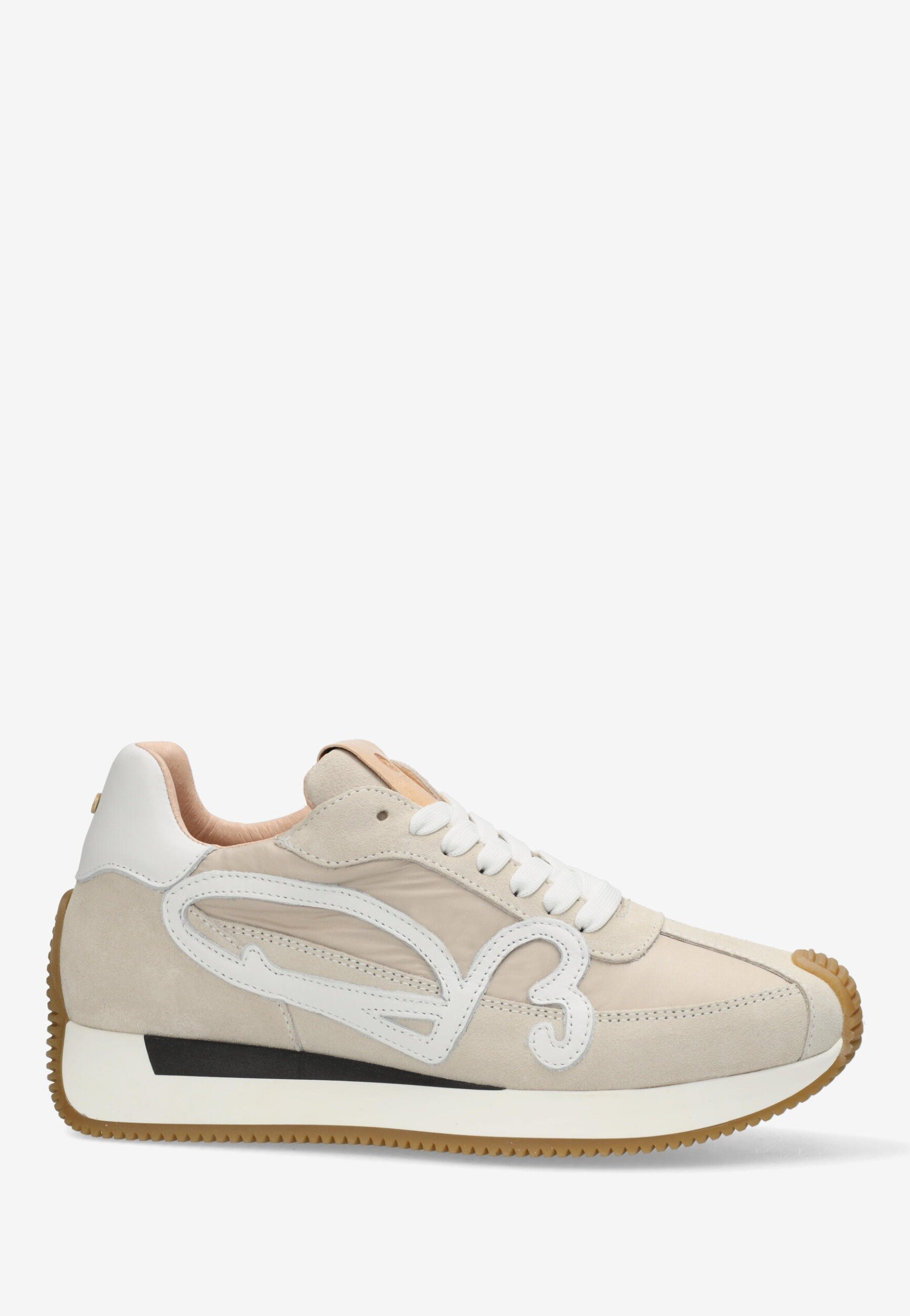 Sneaker Yentl Beige von Fred de la bretoniere