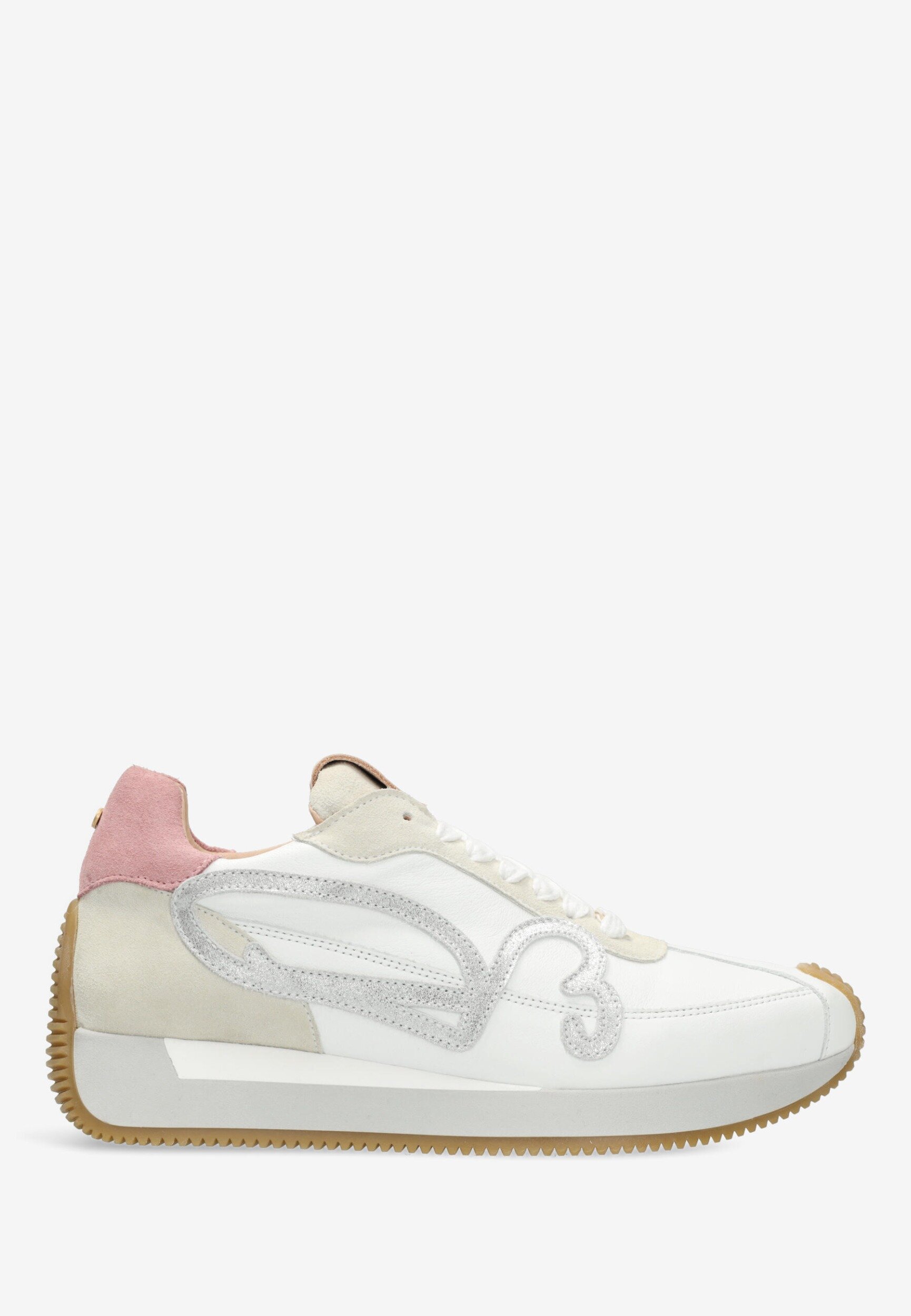 Sneaker Yentl White/Pink von Fred de la bretoniere