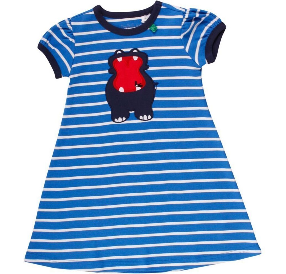 Fred's World by GREEN COTTON Jerseykleid Shirtkleid Kleid Hippo Gr. 128 von Fred's World by GREEN COTTON