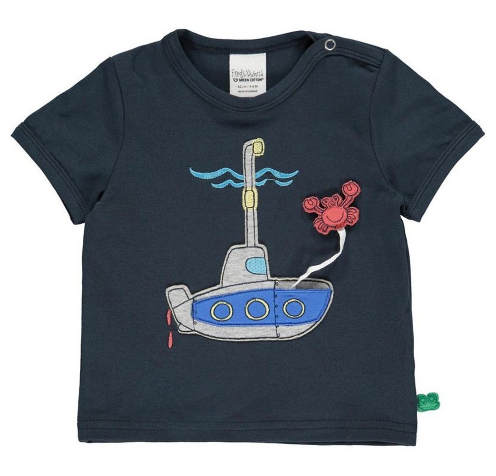 Fred's World by GREEN COTTON Print-Shirt Kurzarmshirt Submarine Fred's World by GREEN COTTON Print-Shirt Kurzarmshirt Submarine von Fred's World by GREEN COTTON