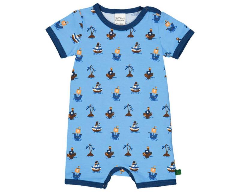 Fred's World by GREEN COTTON Spieler 1583048000 Jungen Sommerstrampler, Einteiler, Babyanzug, Kurzarm-Strampler, Overall von Fred's World by GREEN COTTON