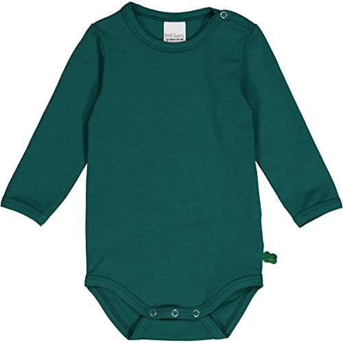 Fred's World by Green Cotton Baby Boys Alfa l/s Body Base Layer, Cucumber, 86 von Fred's World by Green Cotton