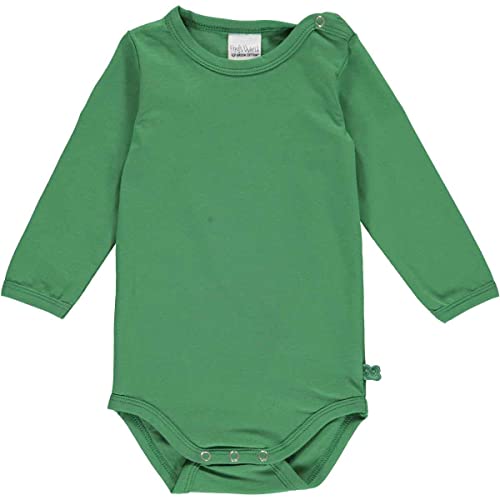 Fred's World by Green Cotton Baby Boys Alfa l/s Body Base Layer, Earth Green, 56 von Fred's World by Green Cotton