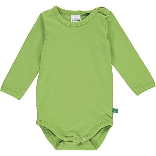 Fred's World by Green Cotton Baby Boys Alfa l/s Body Base Layer, Lime, 62 von Fred's World by Green Cotton