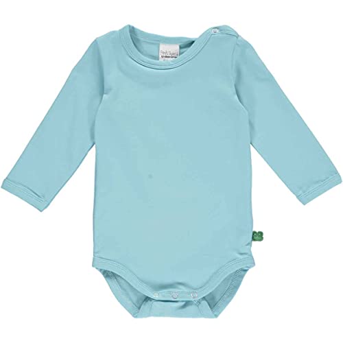 Fred's World by Green Cotton Baby Boys Alfa l/s Body Base Layer, Point Blue, 68 von Fred's World by Green Cotton
