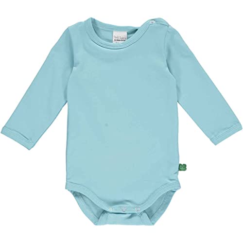 Fred's World by Green Cotton Baby Boys Alfa l/s Body Base Layer, Point Blue, 80 von Fred's World by Green Cotton