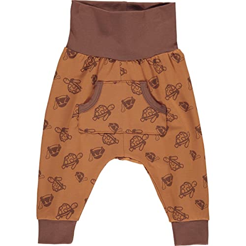 Fred's World by Green Cotton Baby Boys Turtle Pocket Pants Jogger, Wood, 68 von Fred's World by Green Cotton