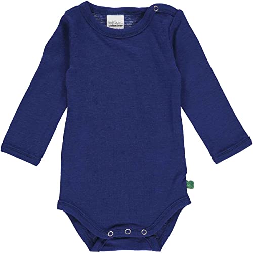 Fred's World by Green Cotton Baby Boys Wool Body Base Layer, Deep Blue, 56 von Fred's World by Green Cotton