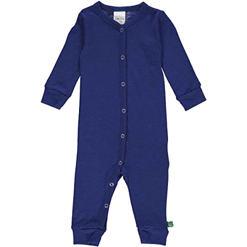 Fred's World by Green Cotton Baby Boys Wool Bodysuit and Toddler Sleepers, Deep Blue, 68 von Fred's World by Green Cotton