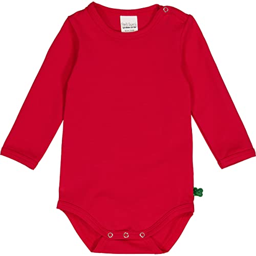 Fred's World by Green Cotton Baby Girls Alfa l/s Body Base Layer, Salsa, 98 von Fred's World by Green Cotton