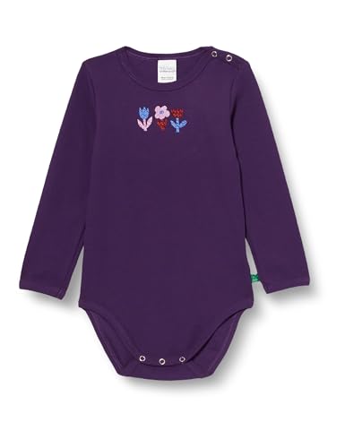 Fred's World by Green Cotton Baby Girls Deco Rib l/s Body Base Layer, Sonic Purple, 56 Fred's World by Green Cotton Baby Girls Deco Rib l/s Body Base Layer, Sonic Purple, 56 von Fred's World by Green Cotton