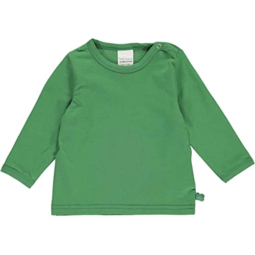 Fred's World by Green Cotton Baby - Jungen Alfa L/S Baby T Shirt, Earth Green, 98 EU von Fred's World by Green Cotton