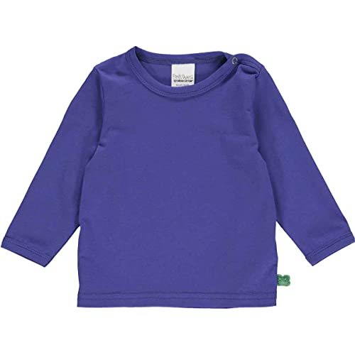 Fred's World by Green Cotton Baby - Jungen Alfa L/S Baby T Shirt, Energy Blue, 80 EU von Fred's World by Green Cotton