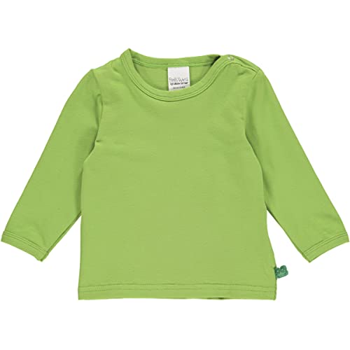 Fred's World by Green Cotton Baby - Jungen Alfa L/S Baby T Shirt, Lime, 56 EU von Fred's World by Green Cotton