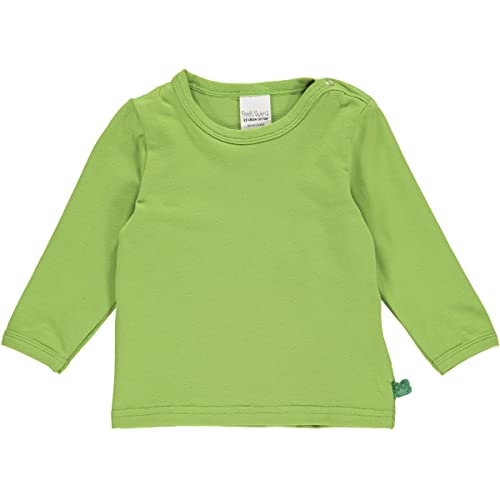 Fred's World by Green Cotton Baby - Jungen Alfa L/S Baby T Shirt, Lime, 74 EU von Fred's World by Green Cotton