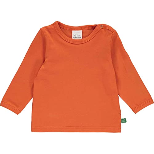 Fred's World by Green Cotton Baby - Jungen Alfa L/S Baby T Shirt, Mandarin, 92 EU von Fred's World by Green Cotton