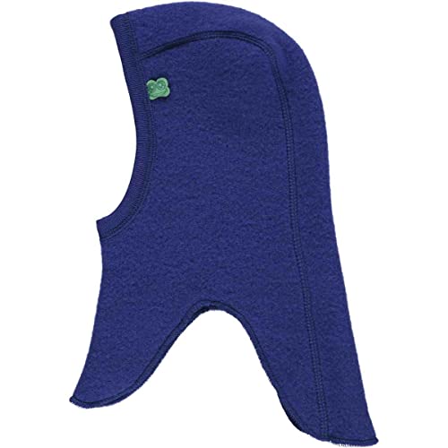 Fred's World by Green Cotton Baby - Jungen Wool Fleece Baby Balaclava, Deep blue, 3 Monate EU von Fred's World by Green Cotton