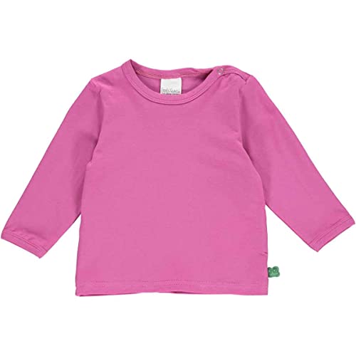 Fred's World by Green Cotton Baby - Mädchen Alfa L/S Baby T Shirt, Fuchsia, 62 EU von Fred's World by Green Cotton