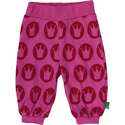 Fred's World by Green Cotton Baby-Mädchen Crown Pants Hose, Rosa (Cabaret 018214001), (Herstellergröße: 80) von Fred's World by Green Cotton