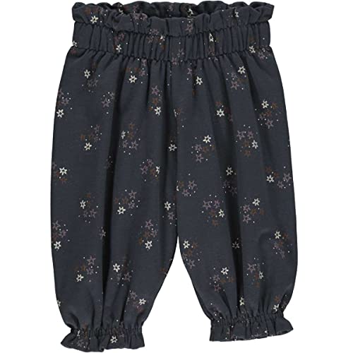 Fred's World by Green Cotton Baby - Mädchen Star Flared Baby Casual Pants, Night Blue, 56 EU von Fred's World by Green Cotton