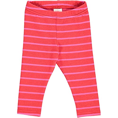 Fred's World by Green Cotton Baby - Mädchen stripe baby Leggings, Lollipop/Fucshia, 80 EU von Fred's World by Green Cotton