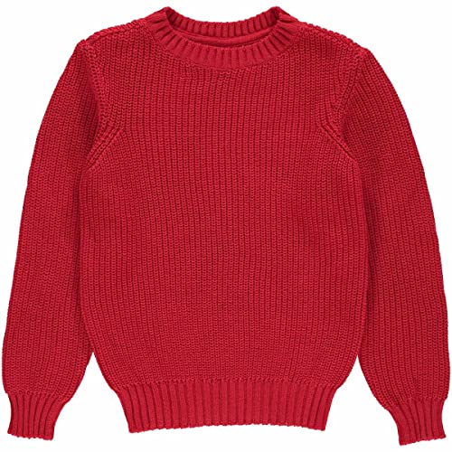 Fred's World by Green Cotton Boy's Knit Chunky Pullover Sweater, Lollipop, 134 cm von Fred's World by Green Cotton