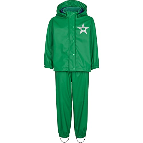 Fred's World by Green Cotton Boy's Rainwear Set Rain Jacket, Earth Green, 140 von Fred's World by Green Cotton