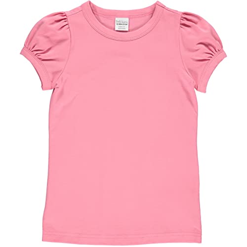 Fred's World by Green Cotton Girl's Alfa Puff s/s T T-Shirt, Pink, 116 von Fred's World by Green Cotton