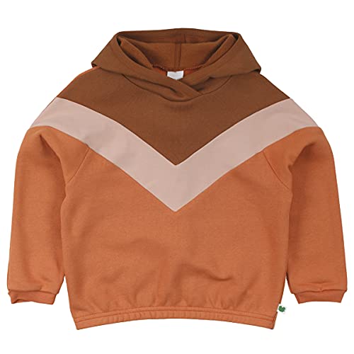 Fred's World by Green Cotton Girls Raglan Sweat Hoodie Hooded Sweatshirt, Sienna, 122 von Fred's World by Green Cotton