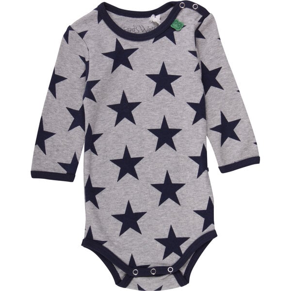 Fred's World by Green Cotton "Green Cotton" Langarm-Body Sterne von Fred's World by Green Cotton