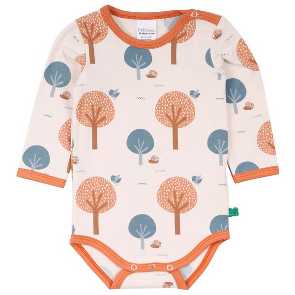 Fred's World by Green Cotton "Green Cotton" Langarm-Body Tree von Fred's World by Green Cotton