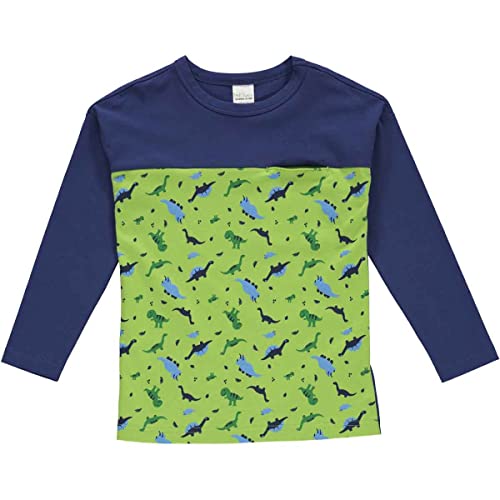 Fred's World by Green Cotton Jungen Dinosaur L/S T Shirt, Deep Blue, 134 EU von Fred's World by Green Cotton