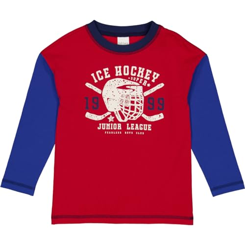 Fred's World by Green Cotton Jungen Ice Hockey L/S T Blouse, Tango, 134 EU Fred's World by Green Cotton Jungen Ice Hockey L/S T Blouse, Tango, 134 EU von Fred's World by Green Cotton
