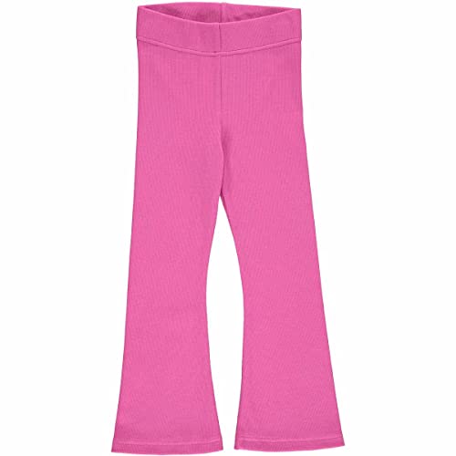 Fred's World by Green Cotton Mädchen Alfa Rib Flared Casual Pants, Fuchsia, 140 EU von Fred's World by Green Cotton