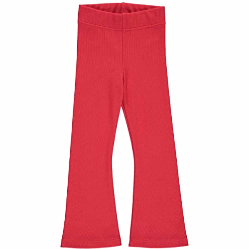 Fred's World by Green Cotton Mädchen Alfa Rib Flared Casual Pants, Lollipop, 110 EU von Fred's World by Green Cotton