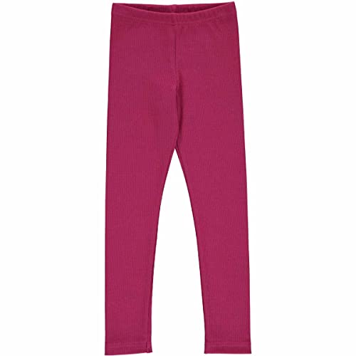 Fred's World by Green Cotton Mädchen Alfa Rib Leggings, Plum, 122 Slim EU von Fred's World by Green Cotton