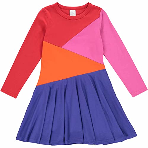 Fred's World by Green Cotton Mädchen Alfa Swing L/S Casual Dress, Lollipop, 128 EU von Fred's World by Green Cotton