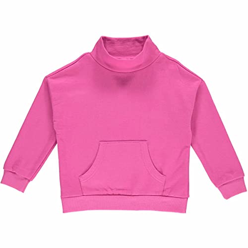 Fred's World by Green Cotton Mädchen Collar Sweatshirt Pullover Sweater, Fuchsia, 122 EU von Fred's World by Green Cotton