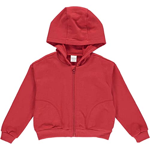 Fred's World by Green Cotton Mädchen Hoodie Zip Jacket Hooded Sweatshirt, Lollipop, 104 EU von Fred's World by Green Cotton