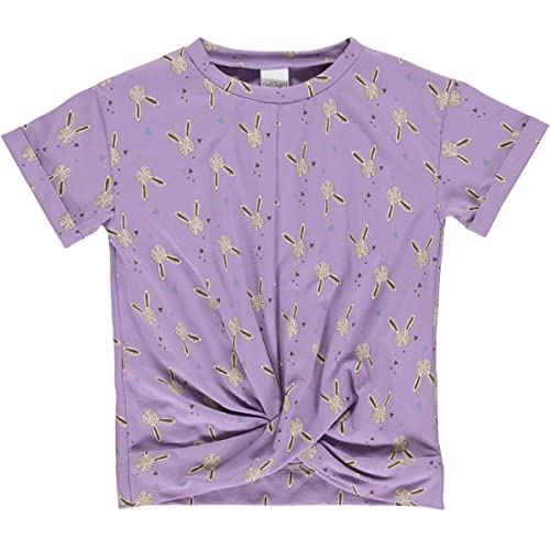 Fred's World by Green Cotton Mädchen Rabbit Knot S/S T shirts and tops, Orchid, 110 EU von Fred's World by Green Cotton