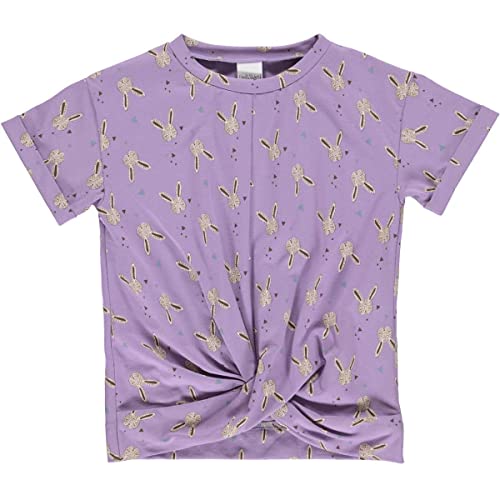 Fred's World by Green Cotton Mädchen Rabbit Knot S/S T shirts and tops, Orchid, 122 EU von Fred's World by Green Cotton