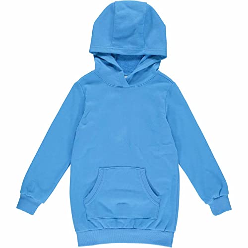 Fred's World by Green Cotton Mädchen Sweat Hoodie Casual Dress, Happy Blue, 140 EU von Fred's World by Green Cotton